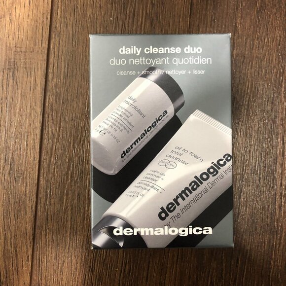 Dermalogica Daily Double Cleanse Travel Size Cleanser Exfoliate NEW SEALED - Picture 1 of 7